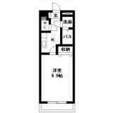 グランティグレ(1K/1階)の間取り写真