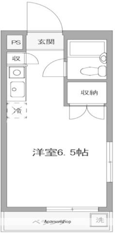 ヒルサイド洋光台1(ワンルーム/3階)の間取り写真