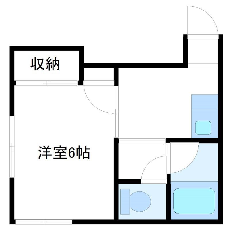 西鎌倉ハイハイム 1階階 間取り