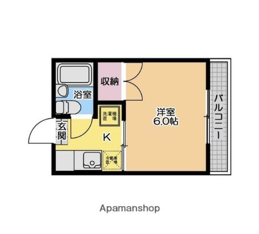 ストークハイツ田口 1階階 間取り