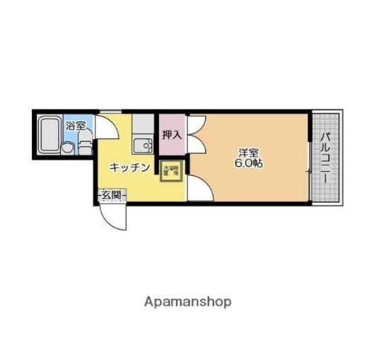 ストークハイツ田口 1階階 間取り