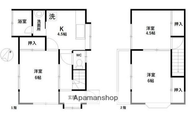 ハイツベルマーレＶ(3K)の間取り写真