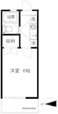 天神ドミール21 2階階 間取り