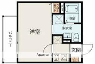 プリマベーラ海老名(1K/3階)の間取り写真