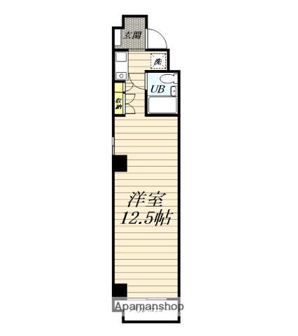 第2中庭ビル 3階階 間取り