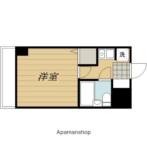グレイスマンション(1K/2階)の間取り写真