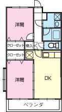 第一ササキ 2階階 間取り