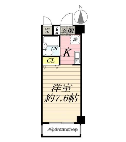 ライオンズマンション大和中央 4階階 間取り