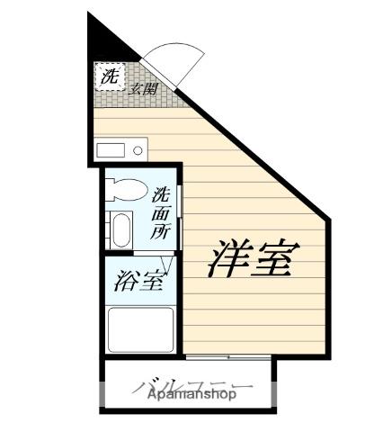 ラ・カンパネラ中央林間(ワンルーム/3階)の間取り写真