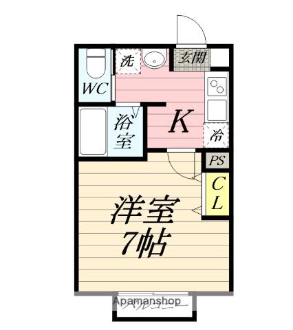 テルメゾン 1階階 間取り