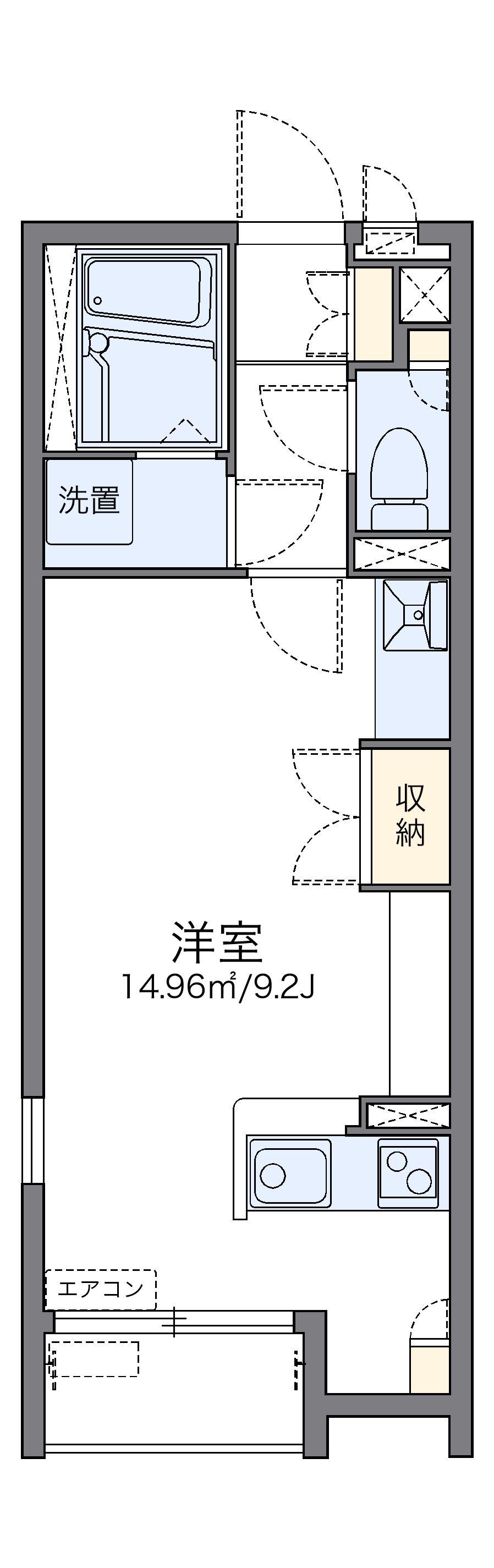 レオネクストウィステリアR 1階階 間取り