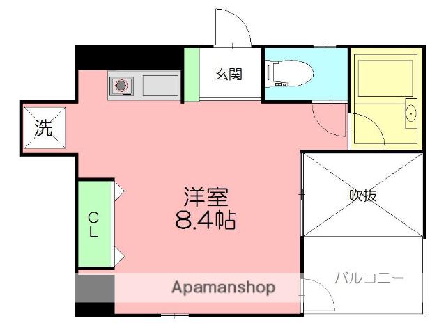 門倉第2湘南台ビル(ワンルーム/3階)の間取り写真