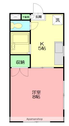 ドルフィン鵠沼 2階階 間取り