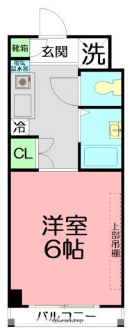 コスタ湘南 3階階 間取り