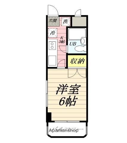 コクブマンション 3階階 間取り