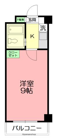 グランド伊勢山 3階階 間取り
