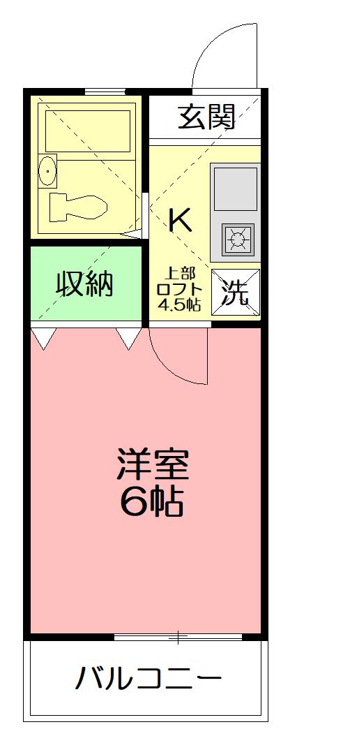 ラベンダー湘南III 2階階 間取り