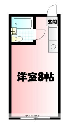 パレーシャル湘南館3(ワンルーム/1階)の間取り写真