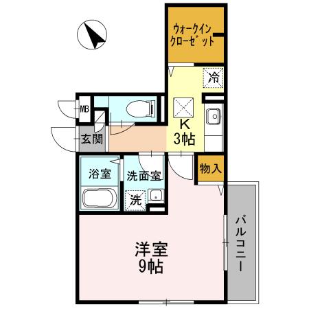ケーハウス 1階階 間取り