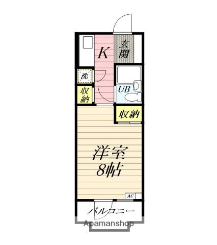 エムズ南林間 4階階 間取り