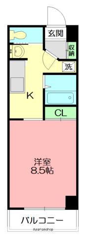 アルテール湘南 2階階 間取り