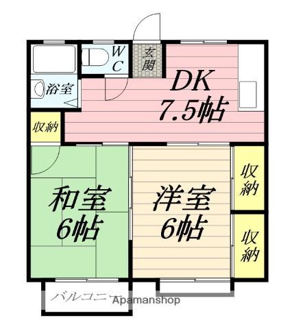 ハイムストーク 2階階 間取り