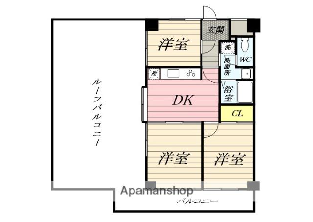グランディール 5階階 間取り
