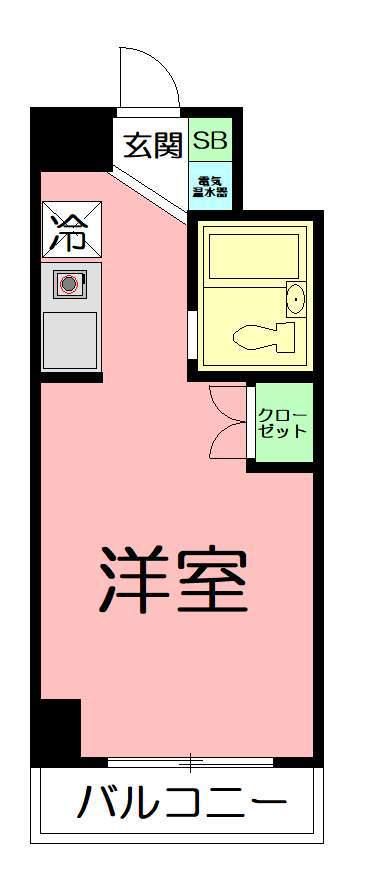 エストレージャ湘南 6階階 間取り