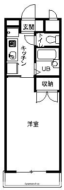 フェリシティ 4階階 間取り