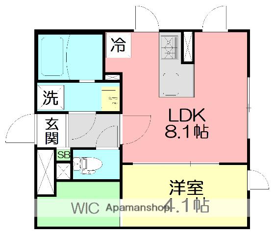 沼井様計画(1LDK/1階)の間取り写真