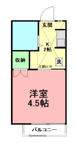 クレアハイツ 2階階 間取り