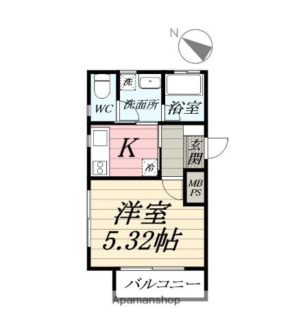 ROXY小田原 5階階 間取り
