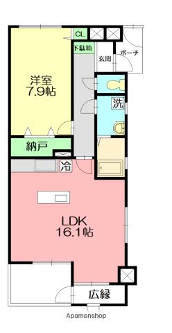 ラトゥールレジュモー 3階階 間取り