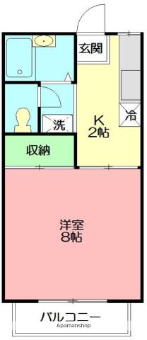 TAP安藤6 1階階 間取り