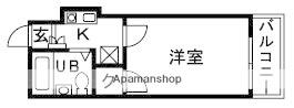アーバンコート辻堂(1K/1階)の間取り写真