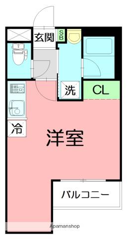 LIFESHIPG(ワンルーム/2階)の間取り写真