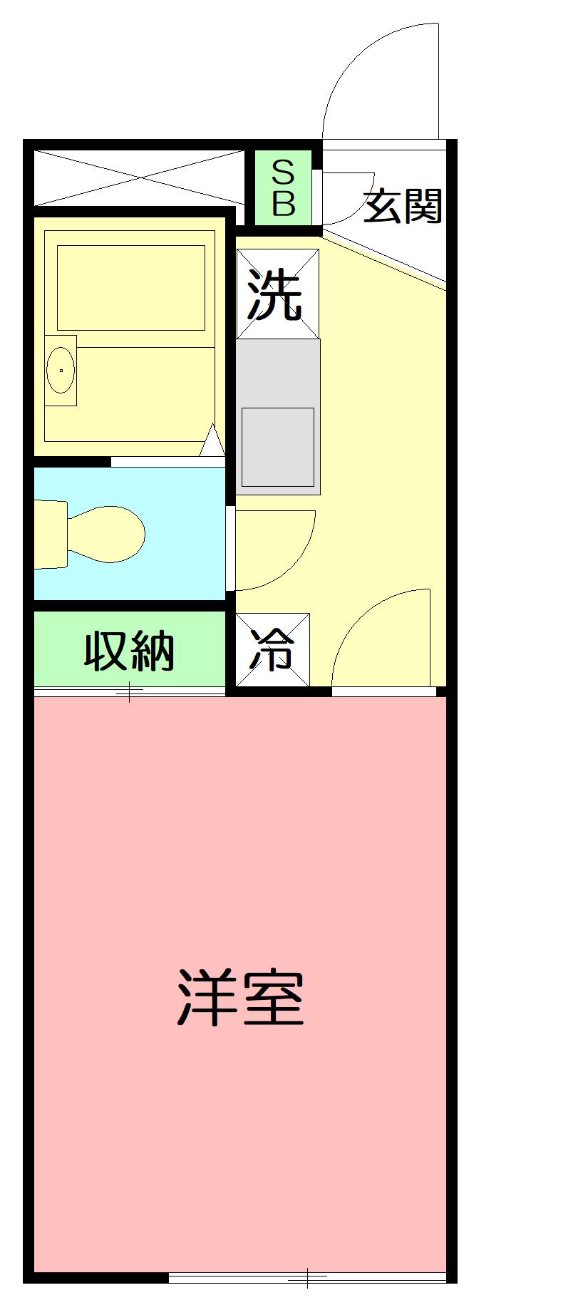 レオパレスモア 2階階 間取り