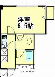 大金ビル(1K/2階)の間取り写真