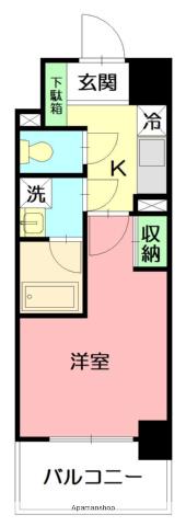 FUJISAWA INN&SUITES(1K/5階)の間取り写真