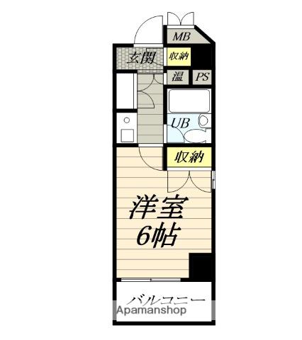 クレスト大和東 2階階 間取り