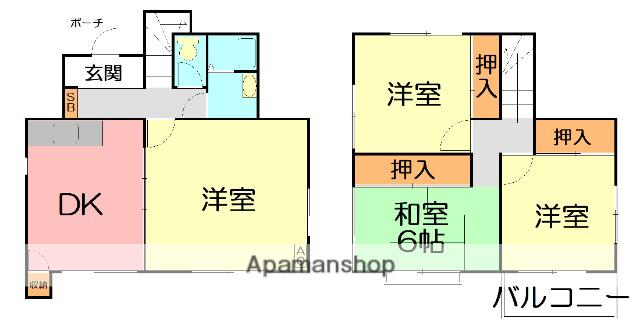 ブーメラン湘南(4DK)の間取り写真