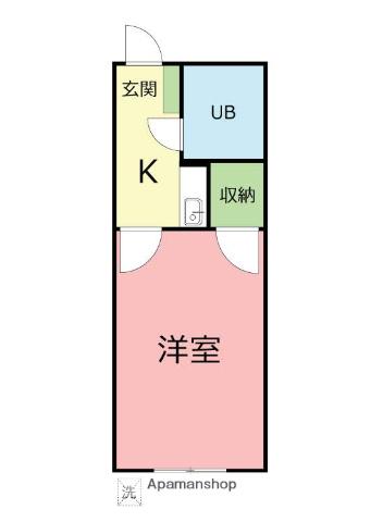 ハイツガーデニア 2階階 間取り