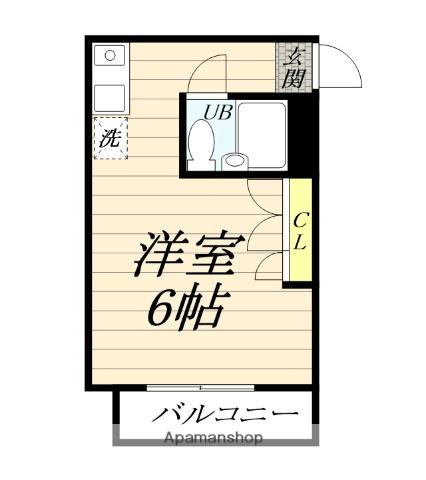 津田ハイム 2階階 間取り