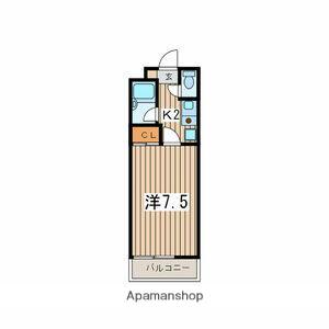ホワイト林間 1階階 間取り