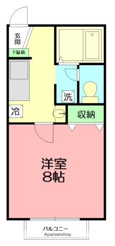 サンモリッツ 2階階 間取り