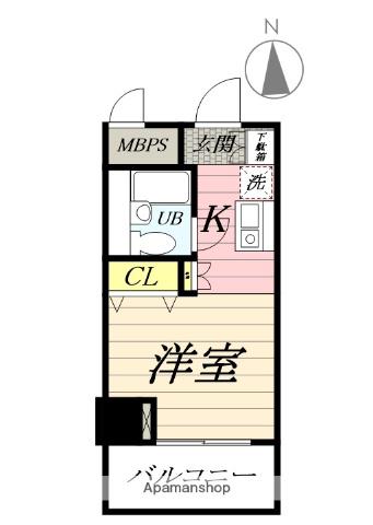 ライオンズマンション平塚明石町 3階階 間取り
