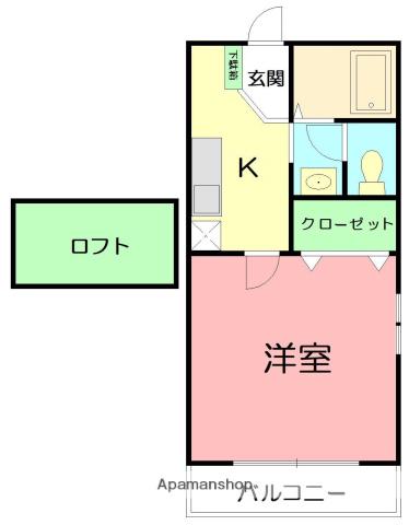 アンディ 2階階 間取り