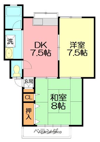 パークサイド 2階階 間取り
