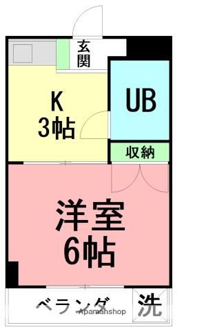シトロンデ桜台 3階階 間取り