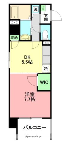 アジル湘南 3階階 間取り